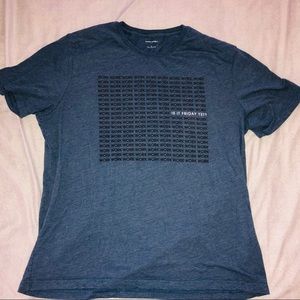 Banana Republic Men’s XL Blue T-shirt Print